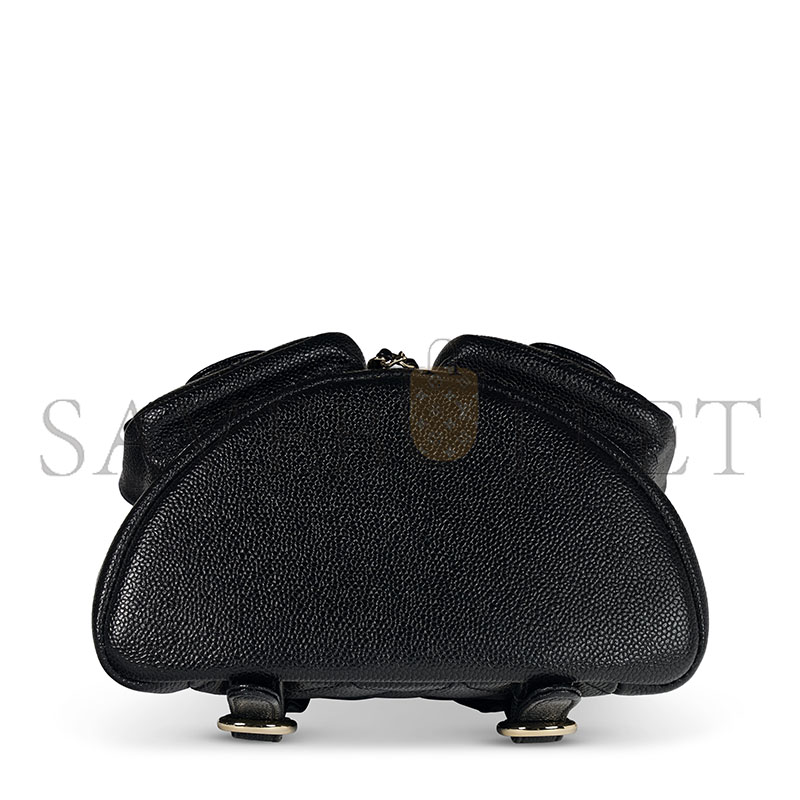 Ch*el small 24a duma backpack as3787 (17.5*16.5*10cm)